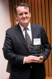 Housing Justice Award recipient Ciarán O’Sullivan