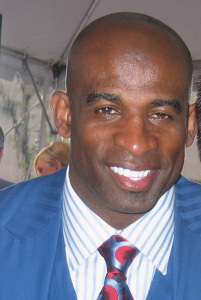Deion Sanders; photo by Eric Feng
