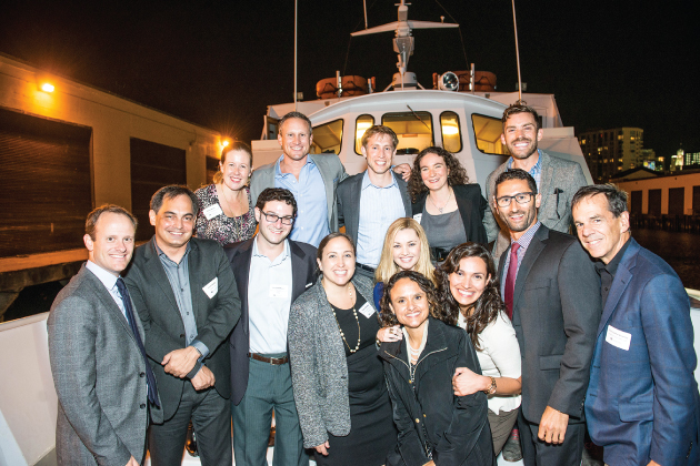 Barristers and BASF board members on the 2015 Barristers Boat Cruise with In-house counsel.